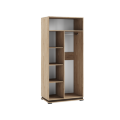 Шкаф комбинированный Модена МШ-1, гикори - венге 