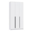 Шкаф 3-х створчатый 67.08 Брандо, МДФ белый (h 248 см)  