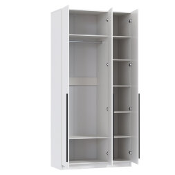 Шкаф 3-х створчатый 67.08 Брандо, МДФ белый