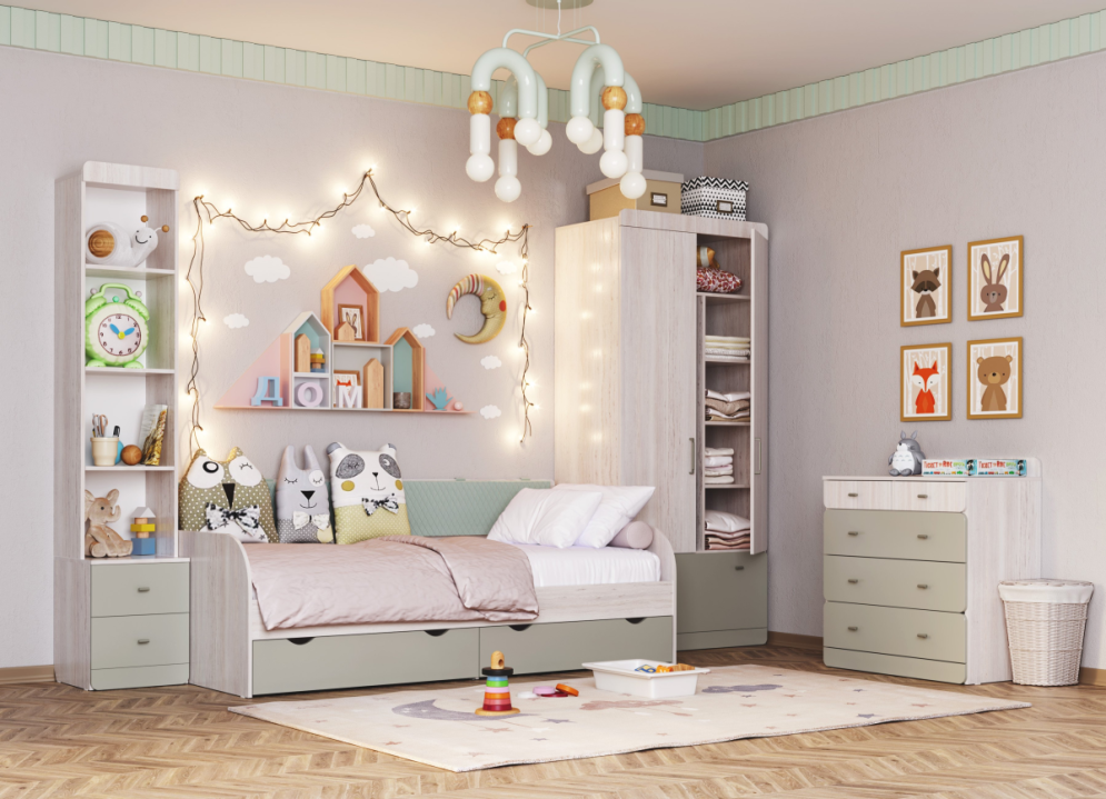 Шкаф 2-х створчатый Юкка 