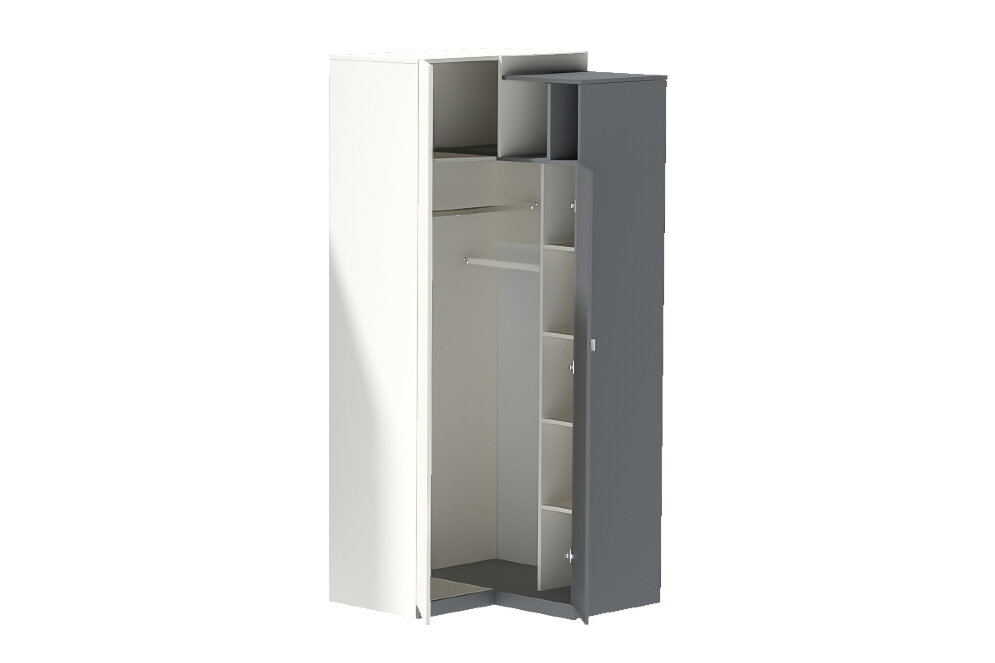 Шкаф угловой 2 двери ШКУ Клео 