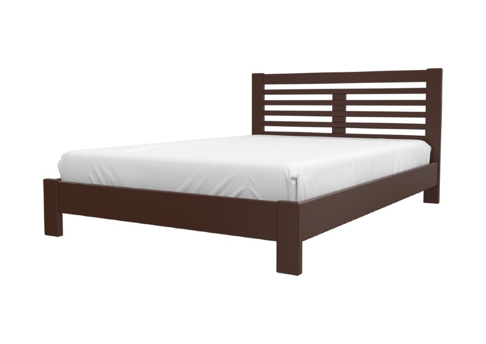 Кровать из массива Линда, орех 