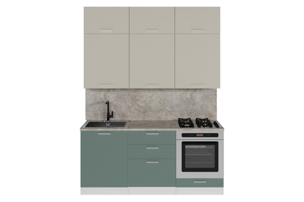 Кухонный гарнитур Глория макси 2, 180 см 