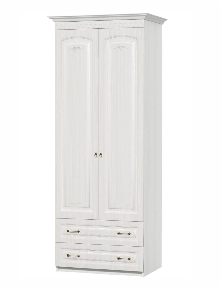 Шкаф 2-х дверный с ящиками Гармония-4, сандал 