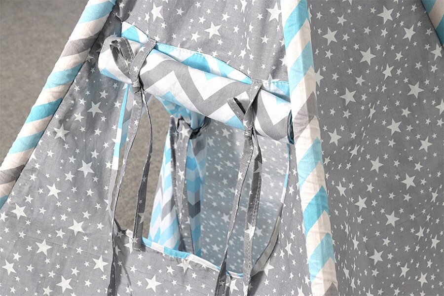 Детский вигвам игровой, зигзаг небесный 