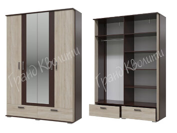 Шкаф с ящиками Даллас