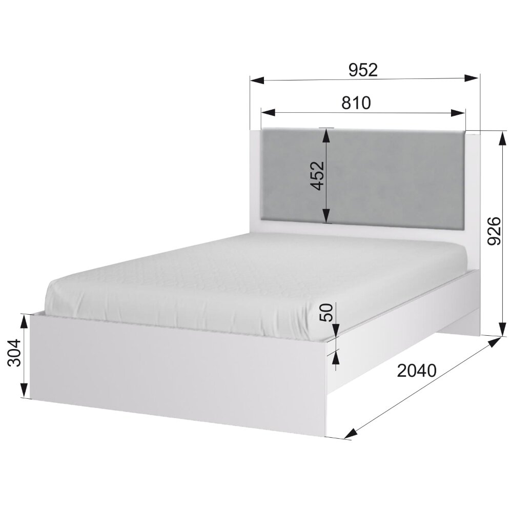 Кровать Акцент №900М 