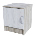 Тумба прикроватная Басса, крафт серый 