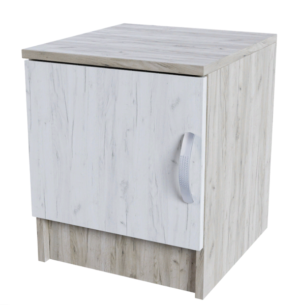 Тумба прикроватная Басса, крафт серый 