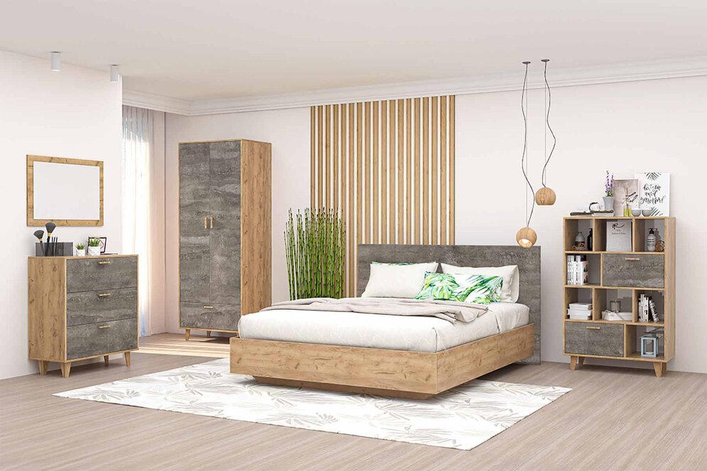 Зеркало З-1 ЭГО, Дуб Крафт 