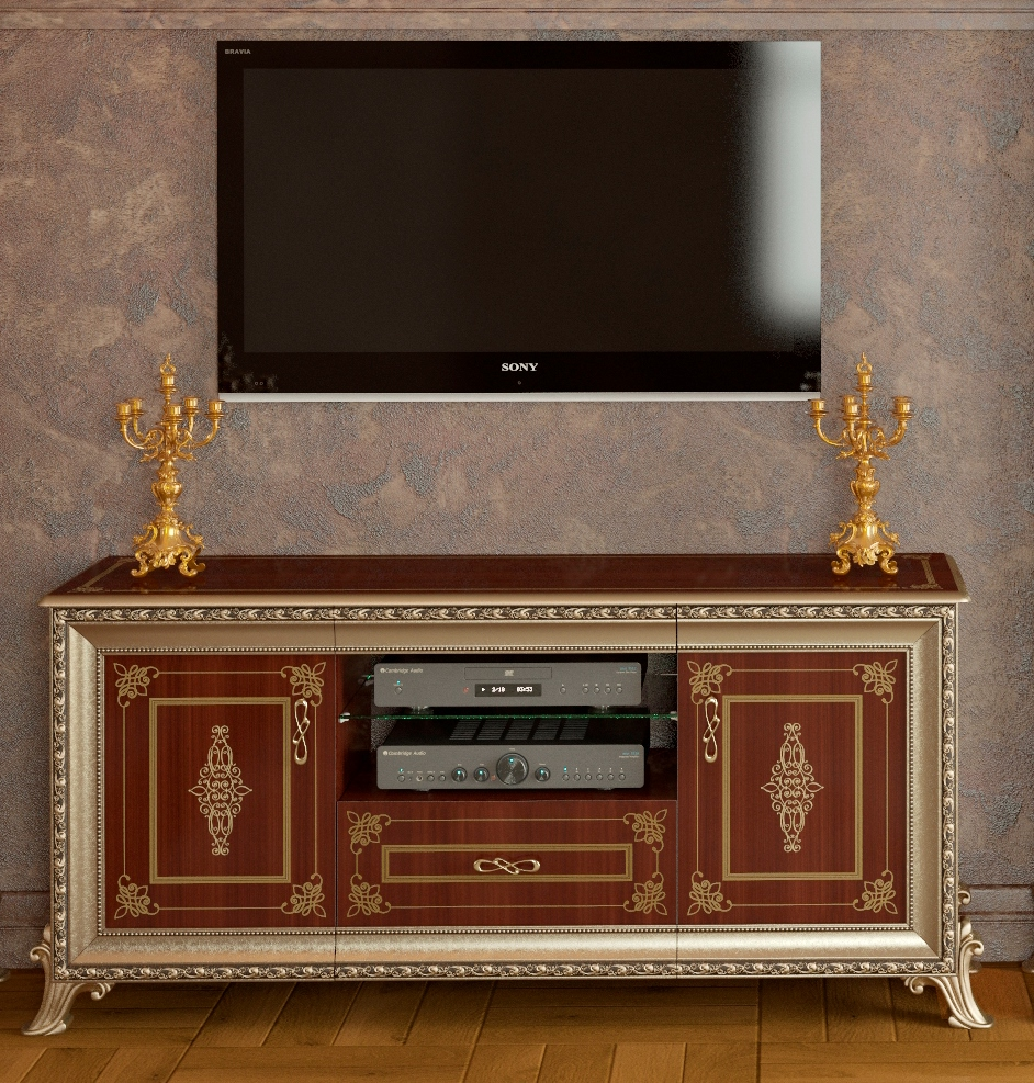 Тумба ТВ Версаль, Орех 