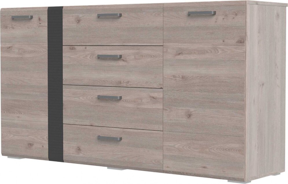 Комод 2 двери 4 ящика Бриз 