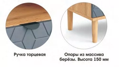 Шкаф трехдверный Денвер 