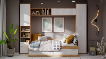 Модульная детская Хилтон 2, Дуб Крафт