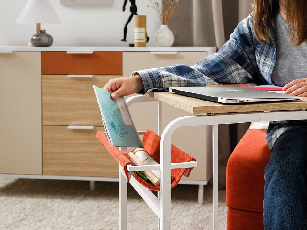 Стол журнальный 12.122 Марвэл, белый 