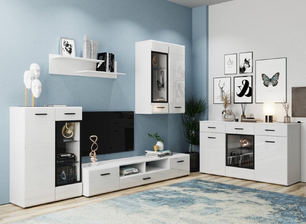 Шкаф-витрина Тип 2 навесной Gloss (Глосс) 