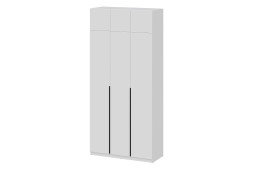 Шкаф "ШК 5" (1200 Антресоль) Белый текстурный