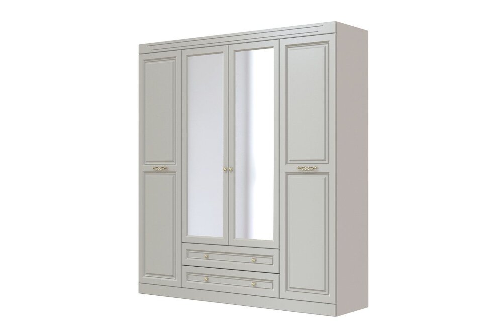 Шкаф 4-х дверный Олимп, фисташковый 