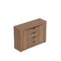 Комод с дверцами Соренто, Дуб стирлинг 