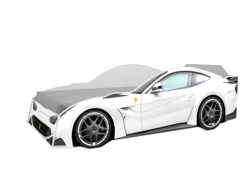 Кровать-машина (белая) 