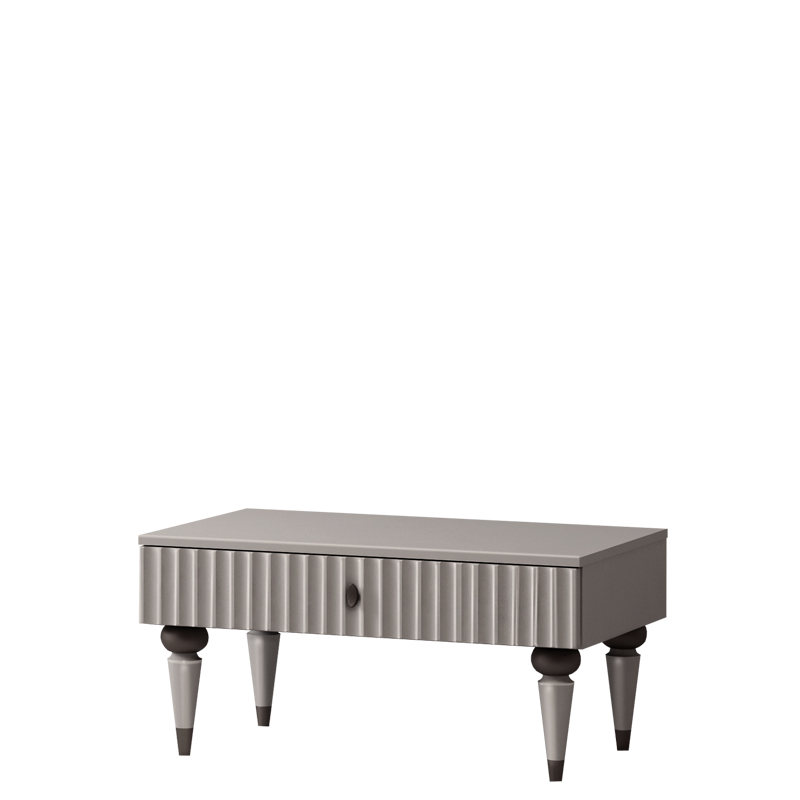 Стол журнальный №960 Нельсон, Серый камень 