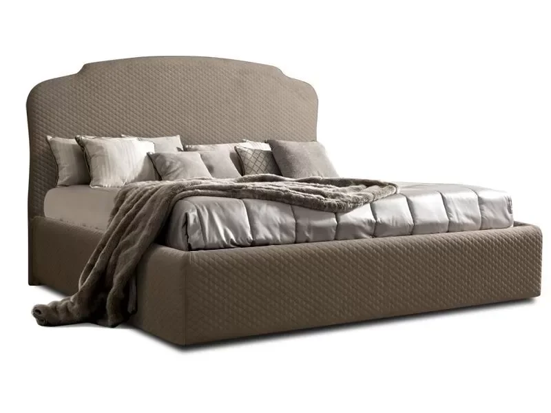 Кровать Rimini Пепельный 