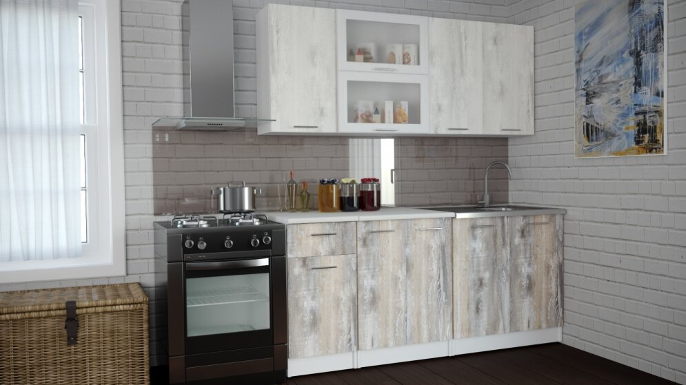 Кухонный гарнитур Инна макси, 180 см 