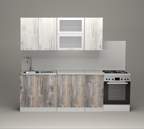 Кухонный гарнитур Инна макси, 180 см 