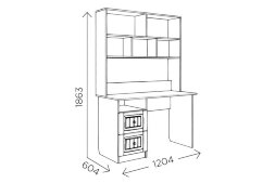 Стол письменный Богуслава
