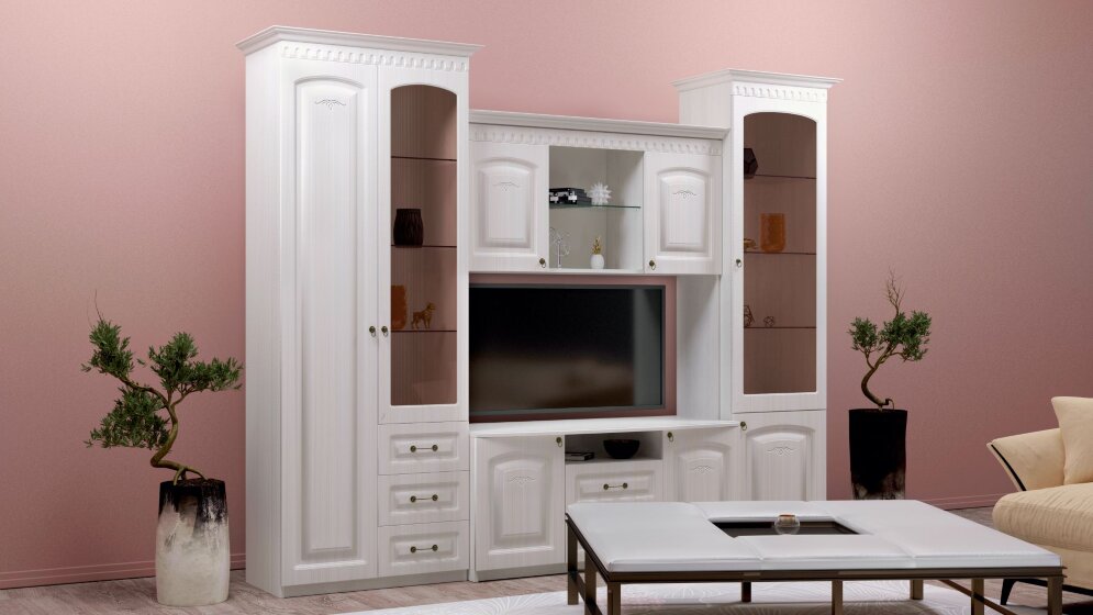 Модульная гостиная Гармония-4, сандал 