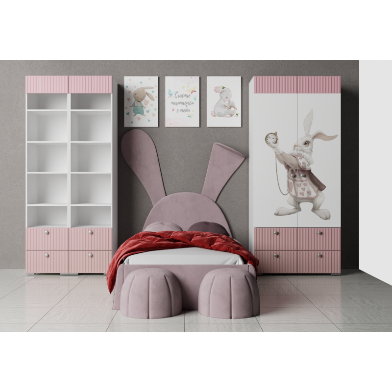 Шкаф комбинированный (с ящиками и карнизом) Алиса ПМ-332.21 исп.2 