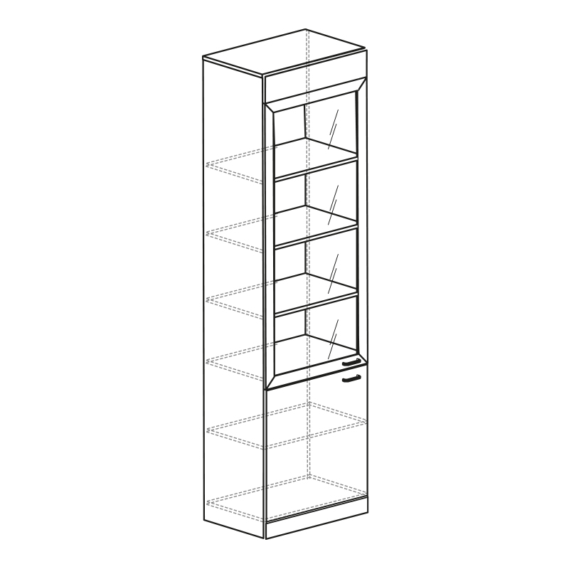 Шкаф для посуды Урбан 922 