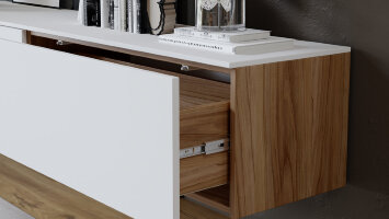 Тумба подвесная 900 для ТВ Порто 