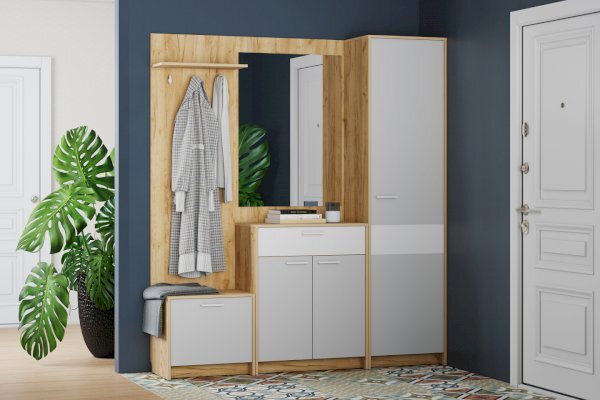 Тумба Нортон НМ 013.76, крафт золотой 