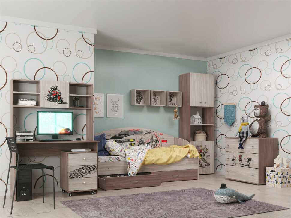 Шкаф 600 для одежды  Форсаж 