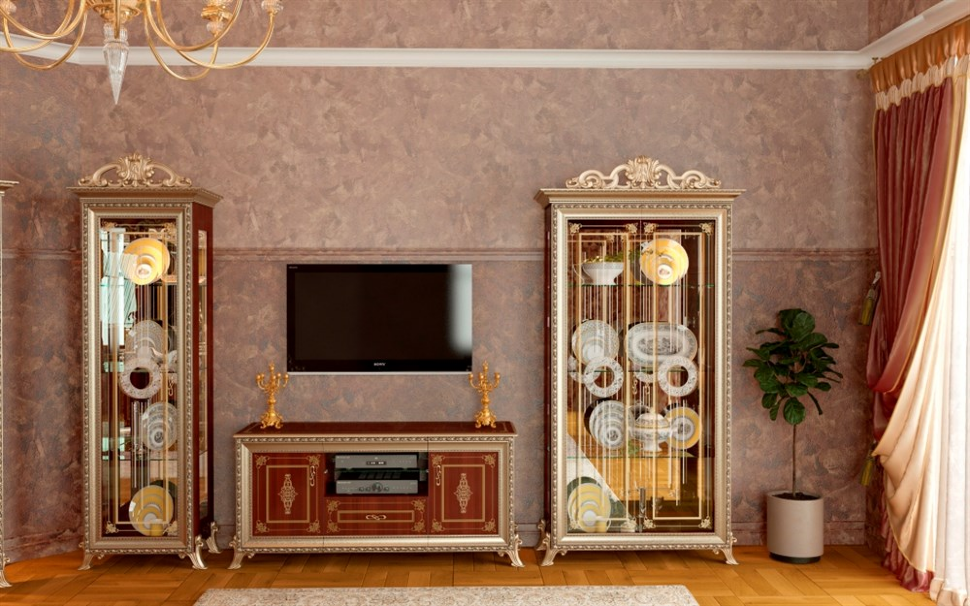 Модульная гостиная Версаль, Орех 