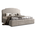 Кровать Rimini Светло-серый 