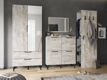  Модульная прихожая Чикаго (Комплект 2)