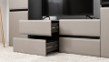 Тумба ТВ Сидней, Капучино/Антрацит 