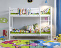 Двухъярусная кровать Сонечка с прямой лестницей 