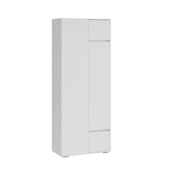 Шкаф угловой Прага, Белый 