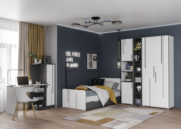 Кровать 900 Грей