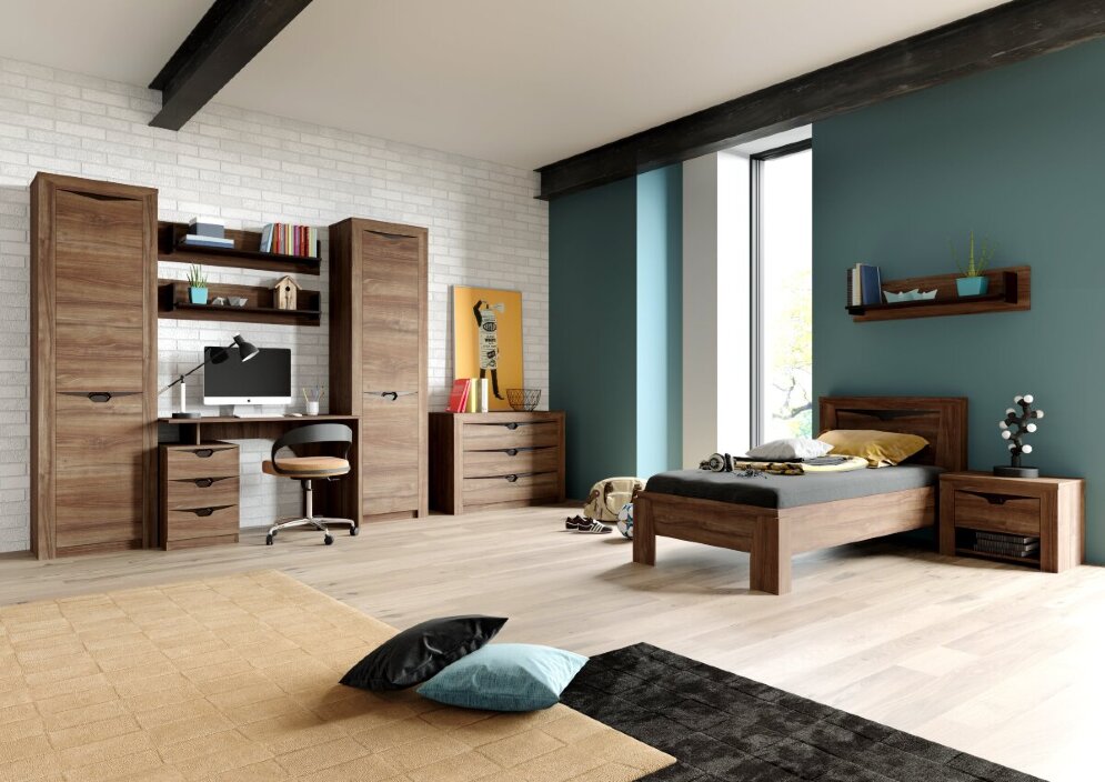 Модульная молодежная Соренто, дуб Стирлинг 