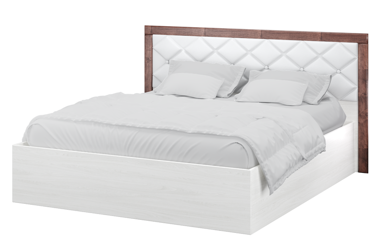 Кровать Мадлен (ясень анкор светлый — дуб бомонд какао) 