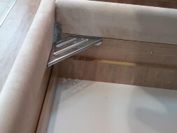 Кровать с мягким изголовьем Богуслава