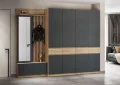  Шкаф 4-х створчатый Стоуби ШК-2000, Графит 