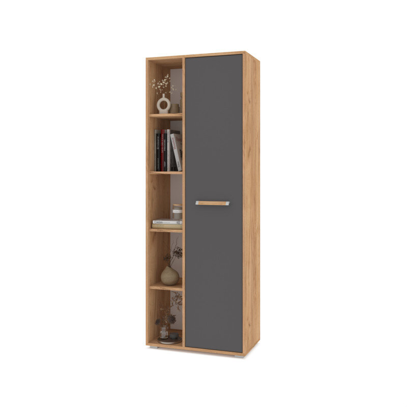 Пенал 648 Флорида, Графит/Дуб золотой 