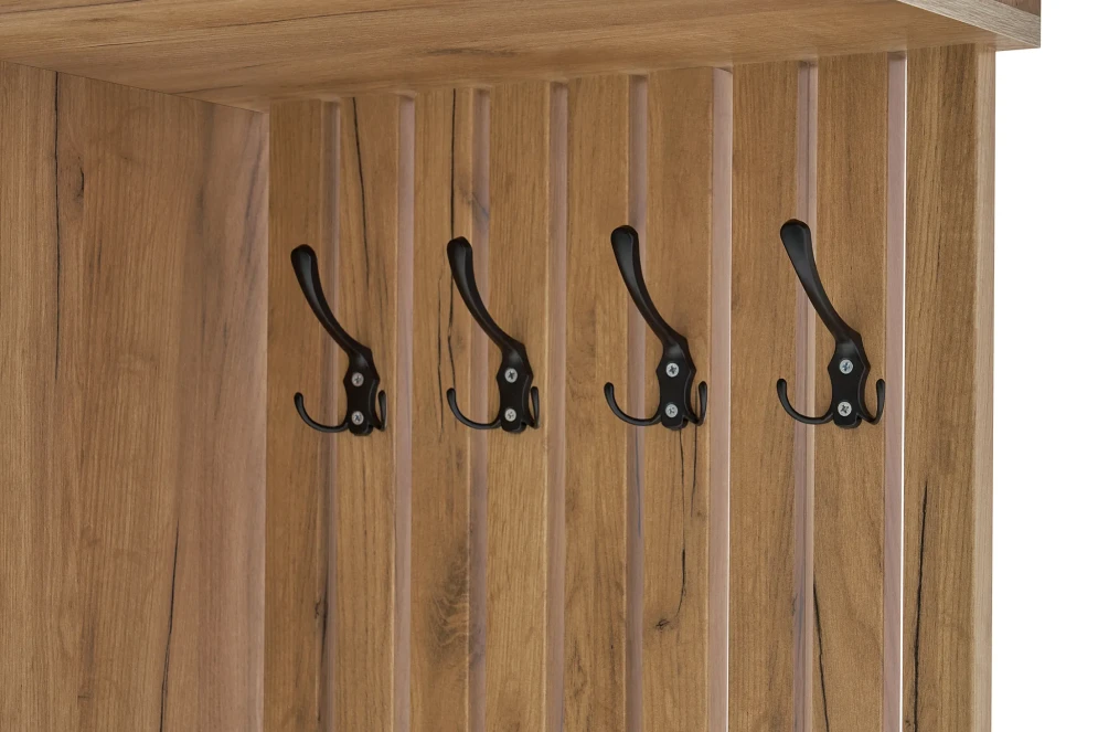 Прихожая Роджина, дуб крафт / графит 