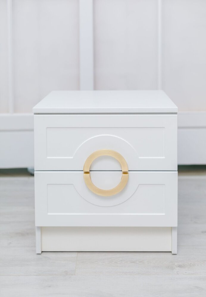 Тумба прикроватная Милан, золото 