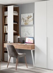 Стол письменный со шкафом настольным Порто 